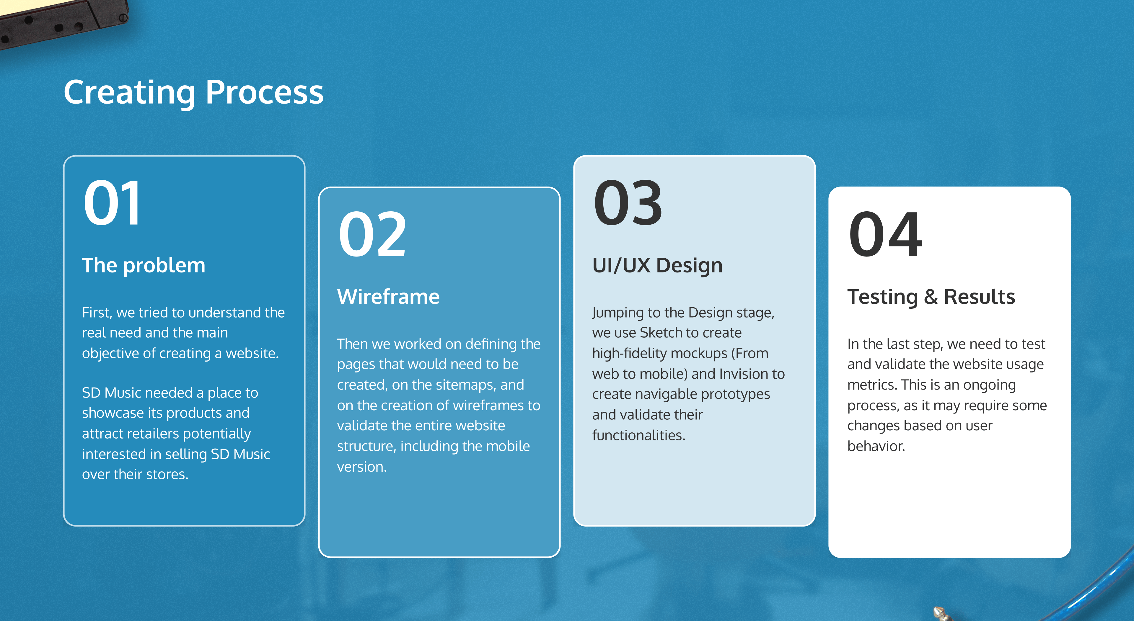 SD Music Website Design 02